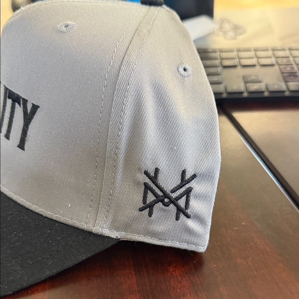 Liability Gray and Black Cap - Picture 2 of 3